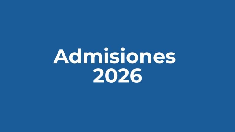 Admisiones 2026